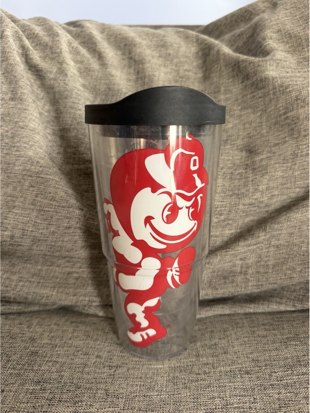 Tervis Ohio State Buckeyes Brutus Tumbler Black Lid 24oz